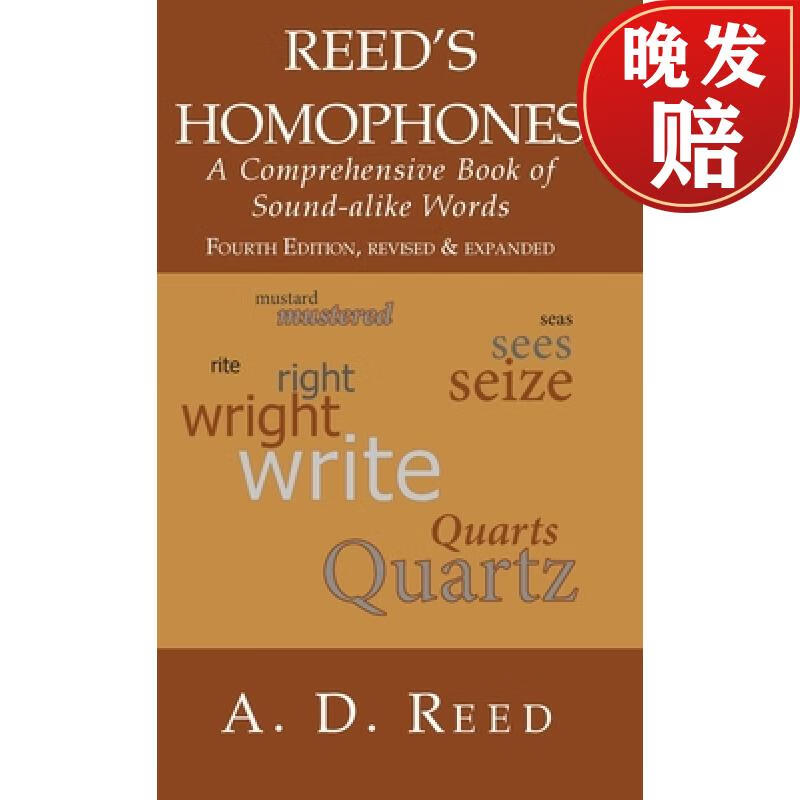 【4周达】reeds homophones: a comprehensive book of sound-alike