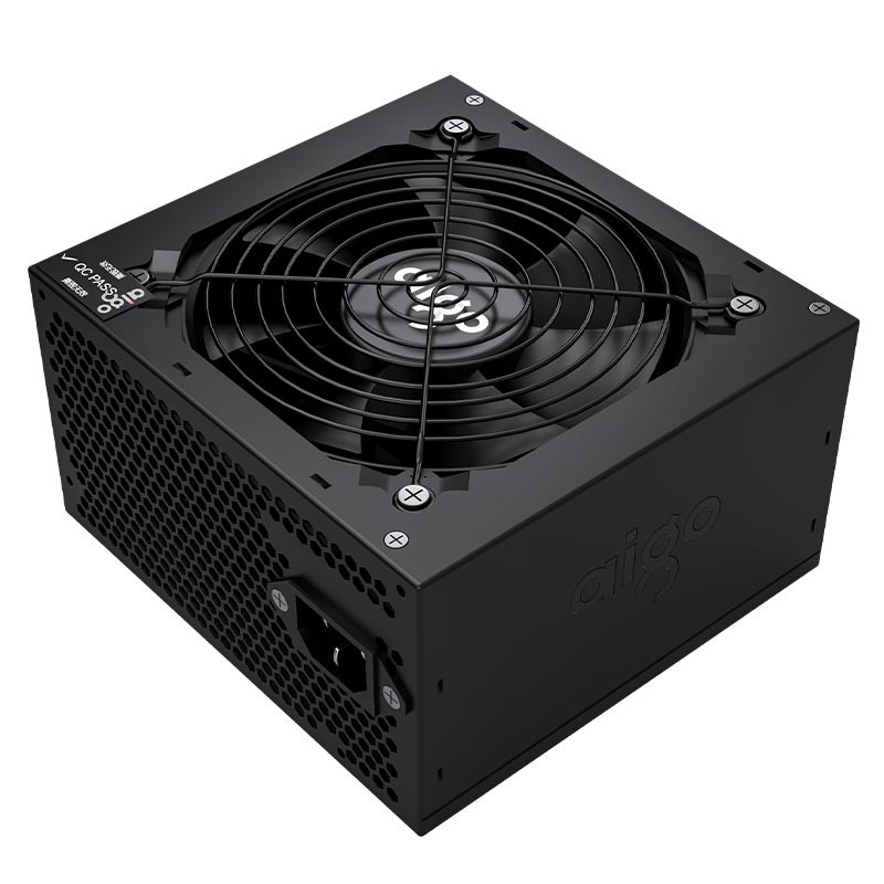 爱国者（aigo）额定600W 黑暗骑士750DK 台式机电脑电源（三年质保/宽幅温控/支持背线）