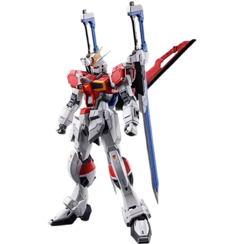 bandai万代 pb限定rg高达手办拼装模型玩具 15cm rg 剑装脉冲高达