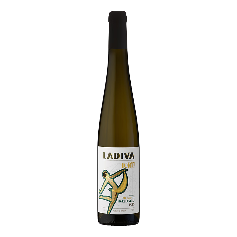 伊瓦女神（LADIVA）托卡伊晚收白葡萄酒500ml 匈牙利原瓶进口高端女士贵腐甜酒 单瓶装