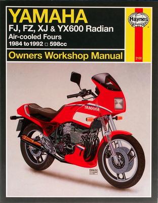 预订Yamaha Fj, Fz, Xj & Yx600 Radian Owners Workshop
