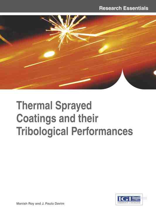 预售 按需印刷 thermal sprayed coatings and their tribological