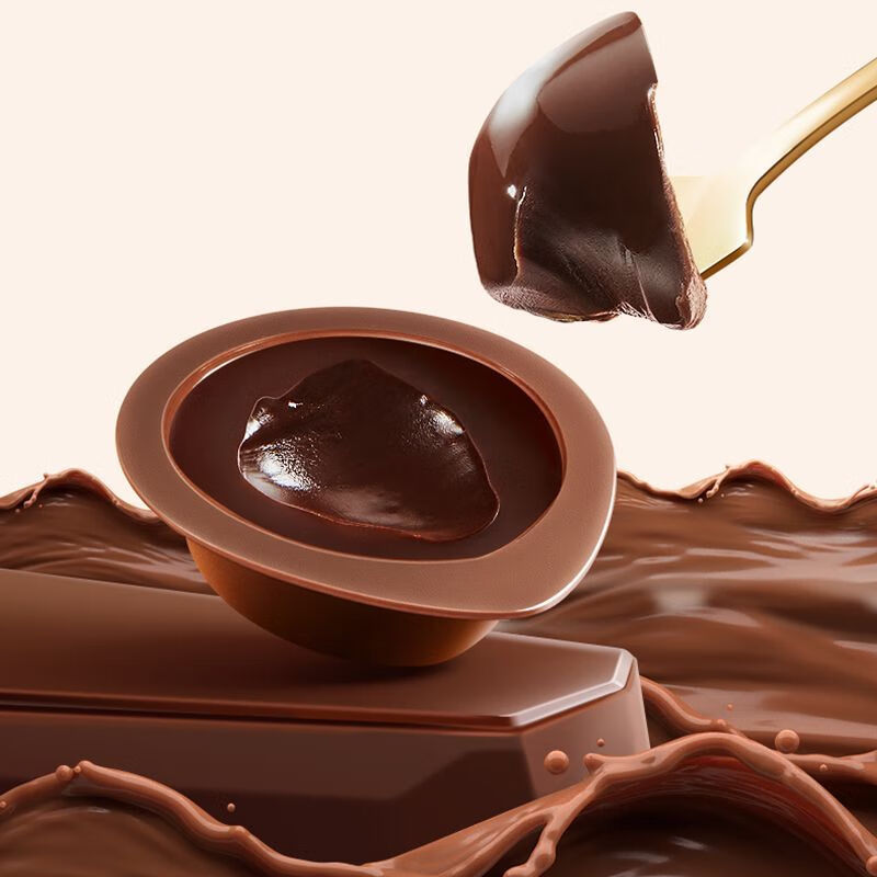 100g独立包装浓郁可可丝滑巧克力网红零食 钟小巧鲜巧加纳黑金味100g