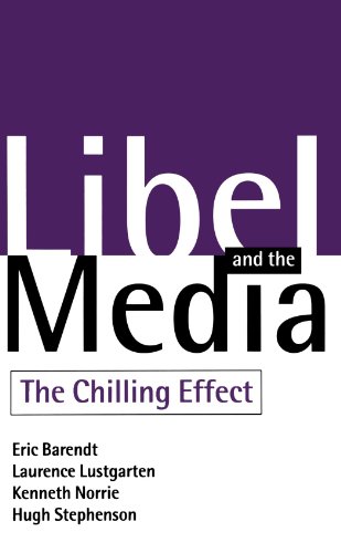 【预订】libel and the media