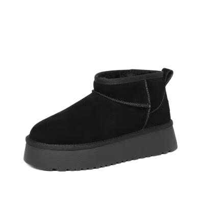 ���ڲ�����ZHRѩ��ѥŮ��׶����¿����ʷ�����ţƤ������Ь���޼Ӻ�ů���ѥ ��ɫ-GZ08 35 108.99Ԫ