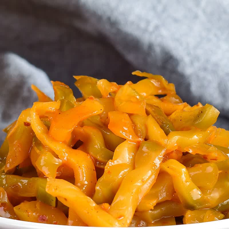 咖咪龙(kamilong)榨菜去皮榨菜芯42g小包装下饭菜儿童佐餐榨菜丝早餐