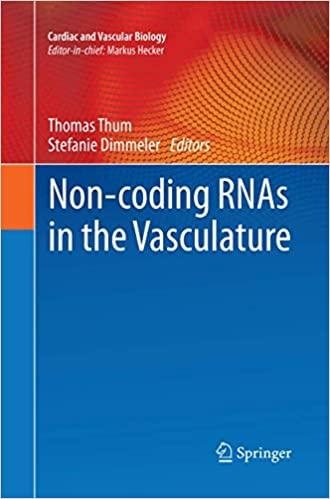预订non-coding rnas in the vasculature