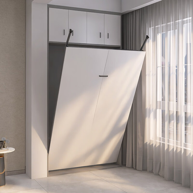 9*1.9m壁床衣柜一体下翻折叠床正翻转多功能隐藏床墨菲床