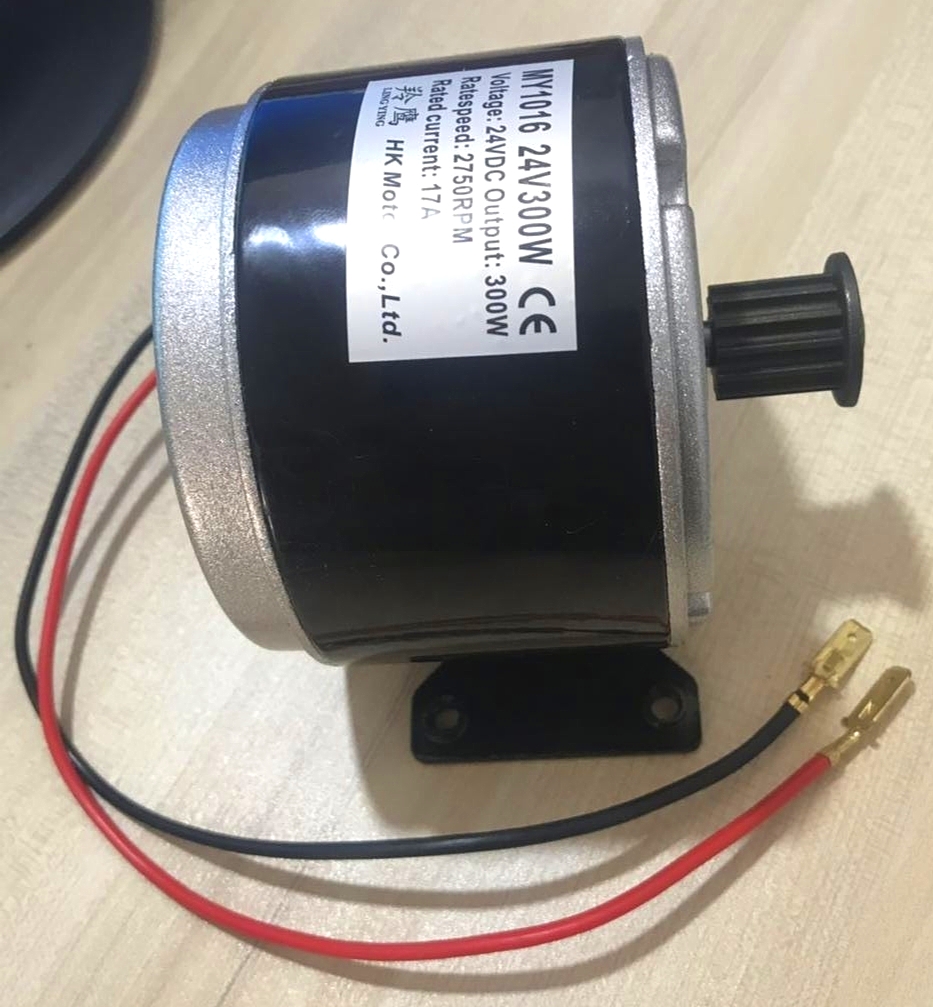 小海豚24v300w电机 迷你电动车535皮带同步电机 有刷同步马达