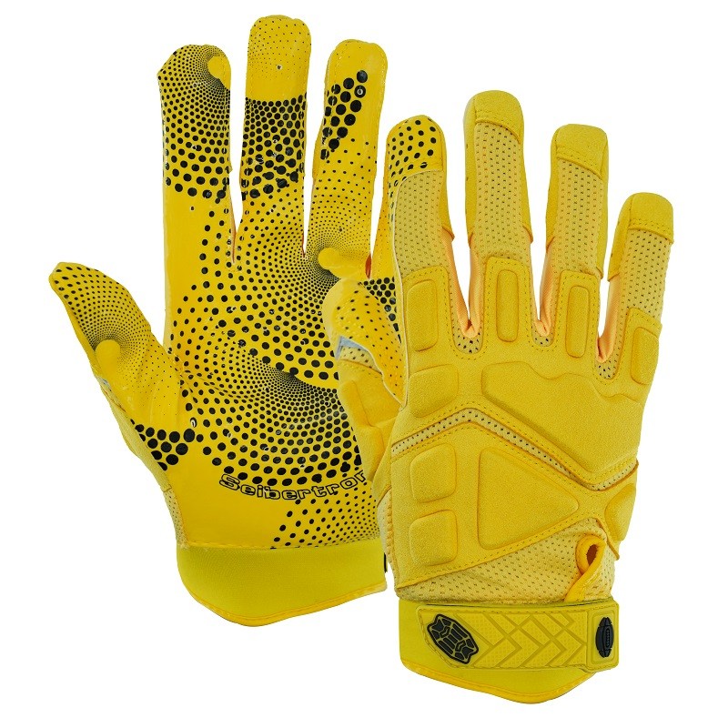 seibertron赛伯坦橄榄球手套美式足球四分卫飞盘防撞透气防滑耐磨接球