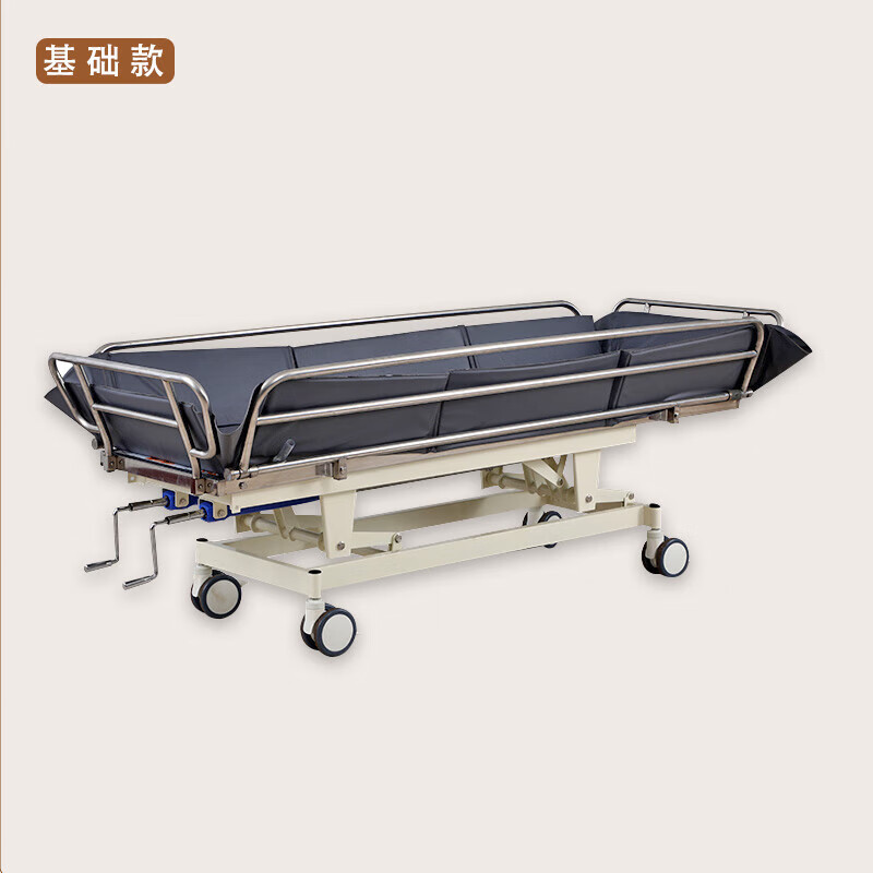 家用老人洗澡床可移动式助浴沐浴床老年人护理移位 手动洗澡床
