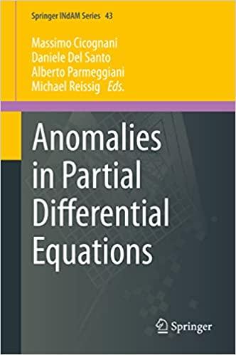 预订anomalies in partial differential equations (spr