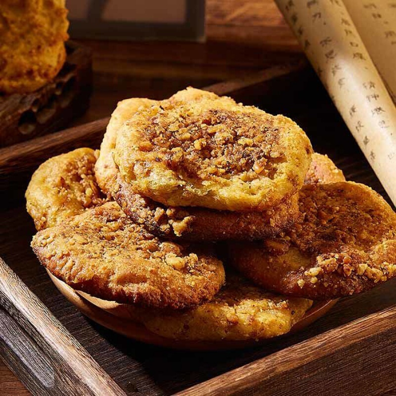 陕西汉中特产核桃馍宁强核桃馍核桃馍现做西安核桃馍汉中公社 20个大