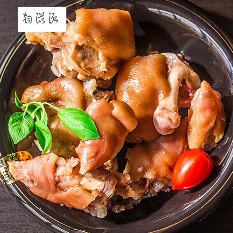 虎钢馋邓城猪蹄河南周口特产邓城叶氏猪蹄五香猪蹄熟食零食真空223g*6