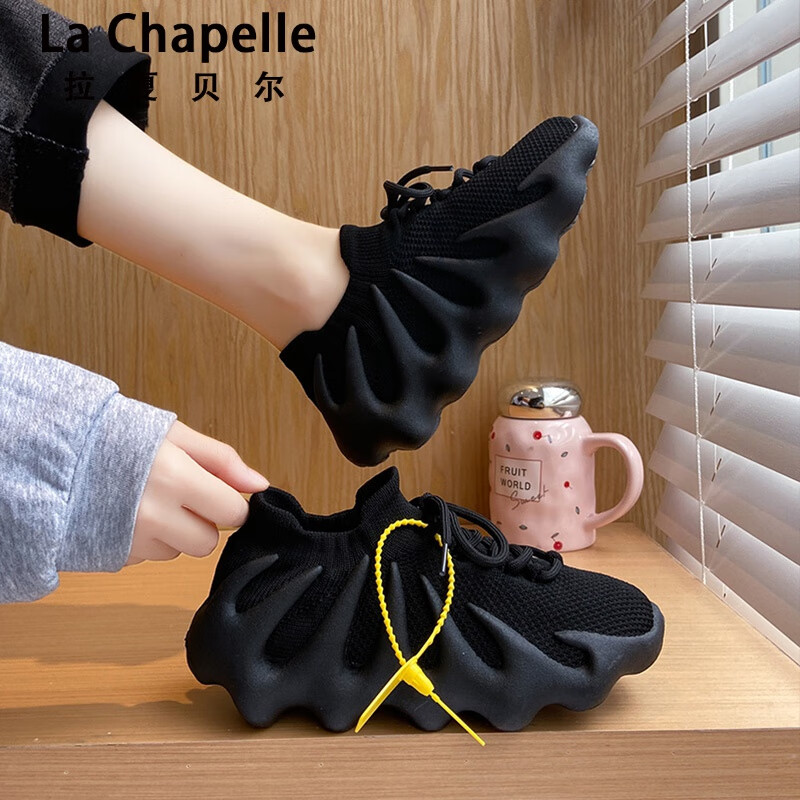 火山椰子运动鞋八爪鱼老爹鞋女春秋新款小笼包