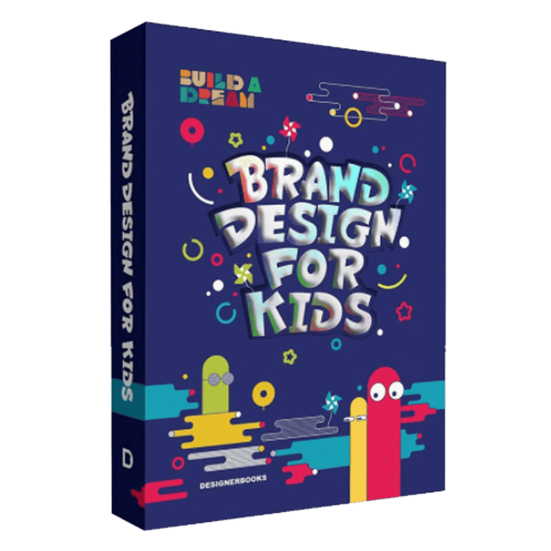 Brand Design For Kids 儿童品牌设计 儿童卡通可爱 平面设计书籍