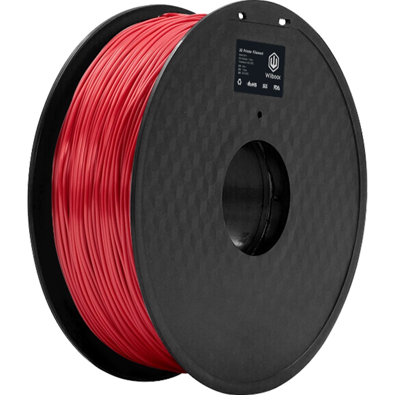 3d打印耗材 威布三维wiiboox 多彩pla.pro环保3d打印机耗材 红色