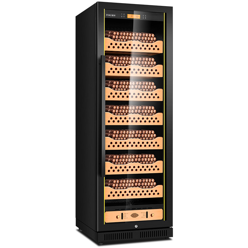 富客(fuke)188cb2智能恒温恒湿304不锈钢雪茄柜红酒柜定制 黑钛金