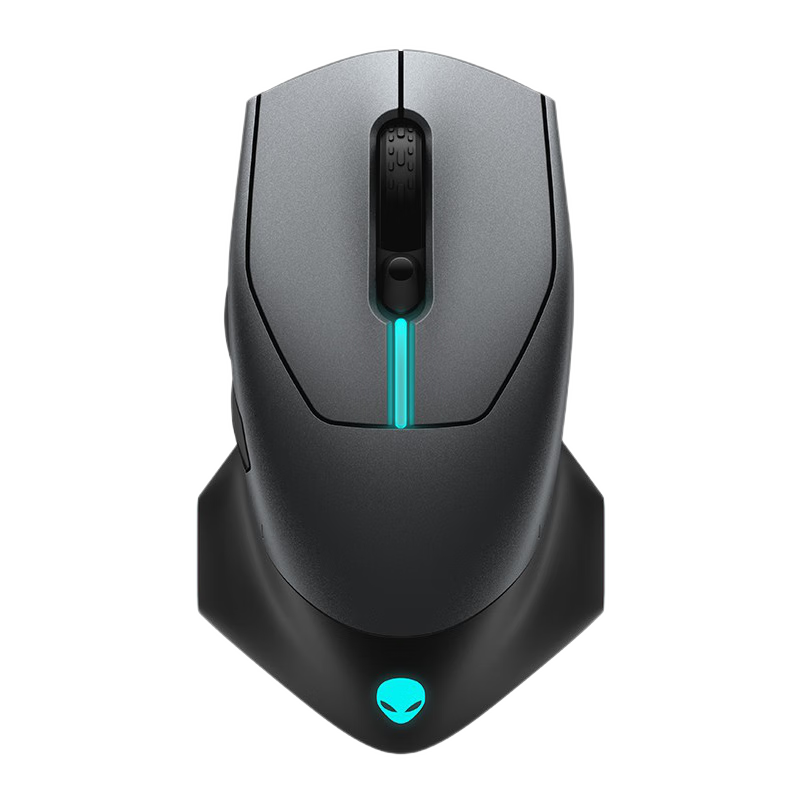 外星人（Alienware）電競(jìng)游戲鼠標(biāo)無(wú)線有線藍(lán)牙三模人體工學(xué)RGB 【黑色】AW610M雙模16000DPI