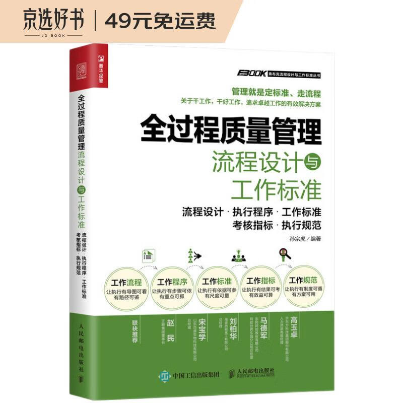 全过程质量管理流程设计与工作标准（人邮普华出品）