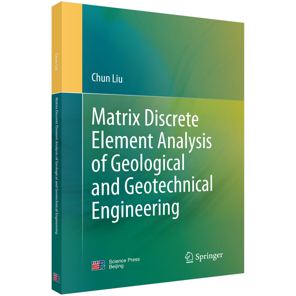 matrix discrete element analysis of geological an