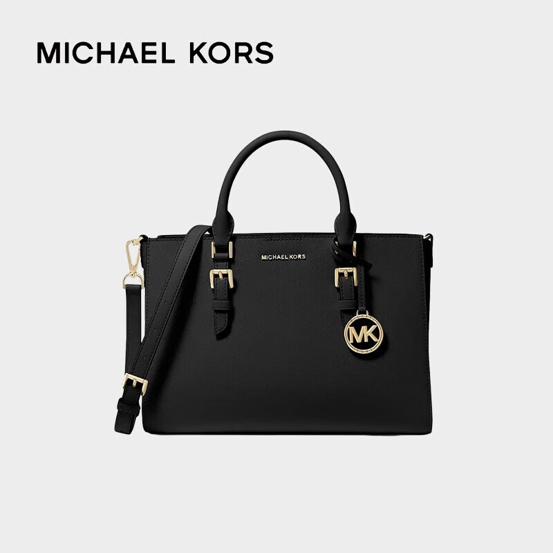 迈克.科尔斯（MICHAEL KORS）MK女包Sally系列经典牛皮单肩斜挎手提包黑色30S3GYDS8L BLACK怎么看?