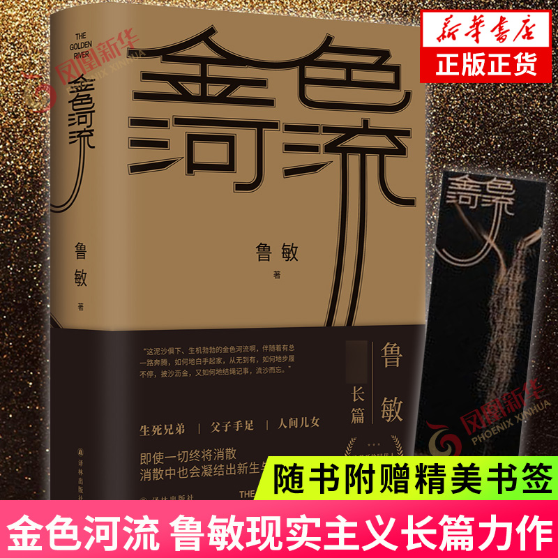 【第十一届茅盾文学奖提名作品】金色河流 鲁敏现实主义长篇力作 现当代文学荷尔蒙夜谈墙上的父亲作者 聚焦四十年来中国式财富观的艰难进步故事 azw3格式下载