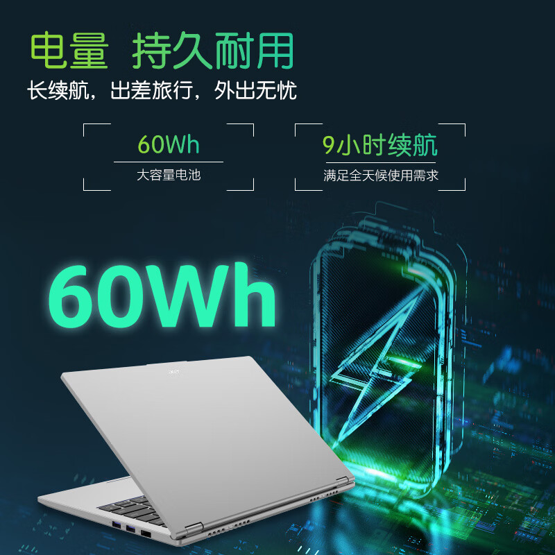 Acer’s extraordinary Go Pro 14-inch notebook “i5-13420H + 16G + 1T” configuration is on sale for the first time, priced at 4,799 yuan
