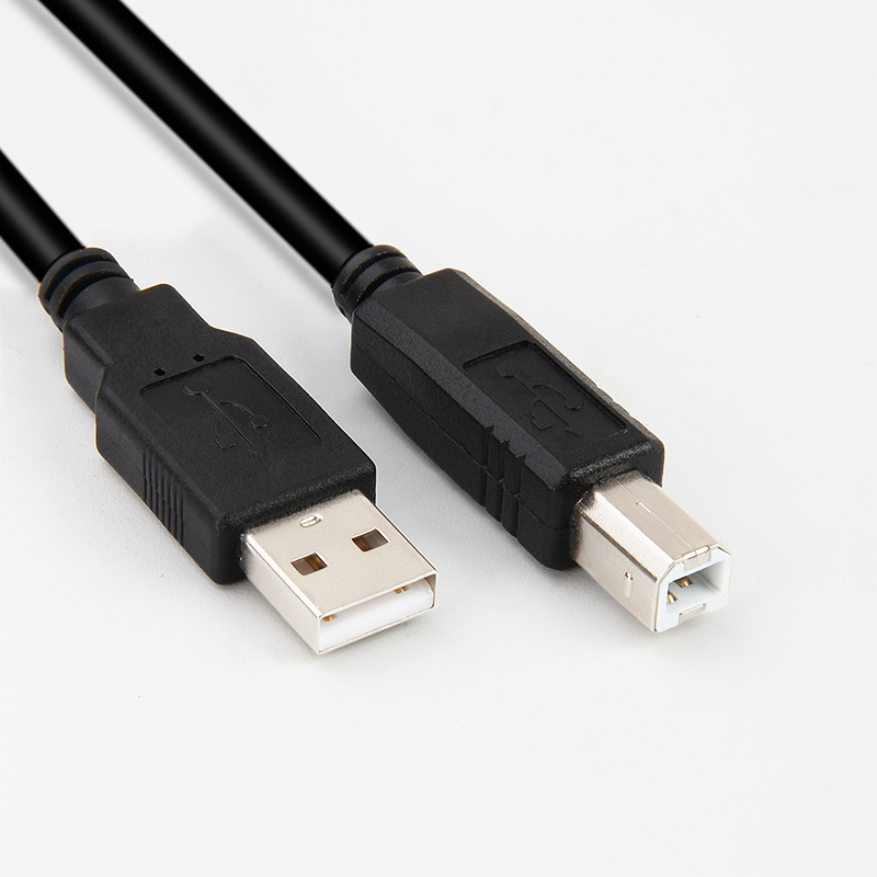 机数据线usb连接线 【方形接口打印设备适用】即插即用/打印不失真 1