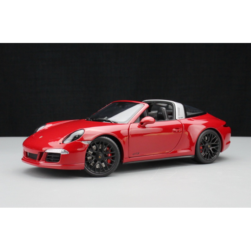 保时捷车模1:18 schuco舒克 911 gt4 targa合金全开汽车模型轿车玩具