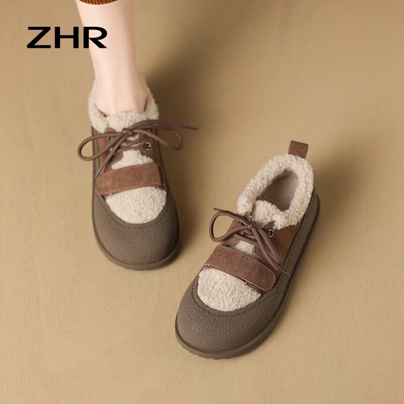 ���ڲ�����ZHR������ЬŮ������Ʒ���ţƤȫ���ָ�Ь�ٴ�ϵ��ѩ��ѥ��Ь ����ɫ ��EH51A�� 37 (235mm) 118.99Ԫ