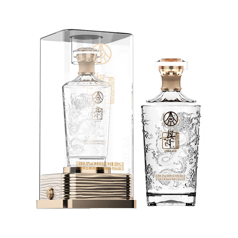 ��¡�˱��ɷݹ�˾��Ʒ ��¡ ��Ʒ�� 52��Ũ���Ͱ׾� �ǿ������װ 52�� 500mL 1ƿ ����һ����ƿ�� 168Ԫ