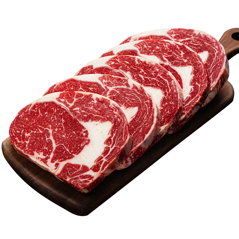 小試牛（XIAOSHINIU） 阿根廷進(jìn)口原切眼肉牛排 厚切谷飼肉眼牛扒 兒童生鮮冷凍牛肉 眼肉牛排【6片裝共1200g】