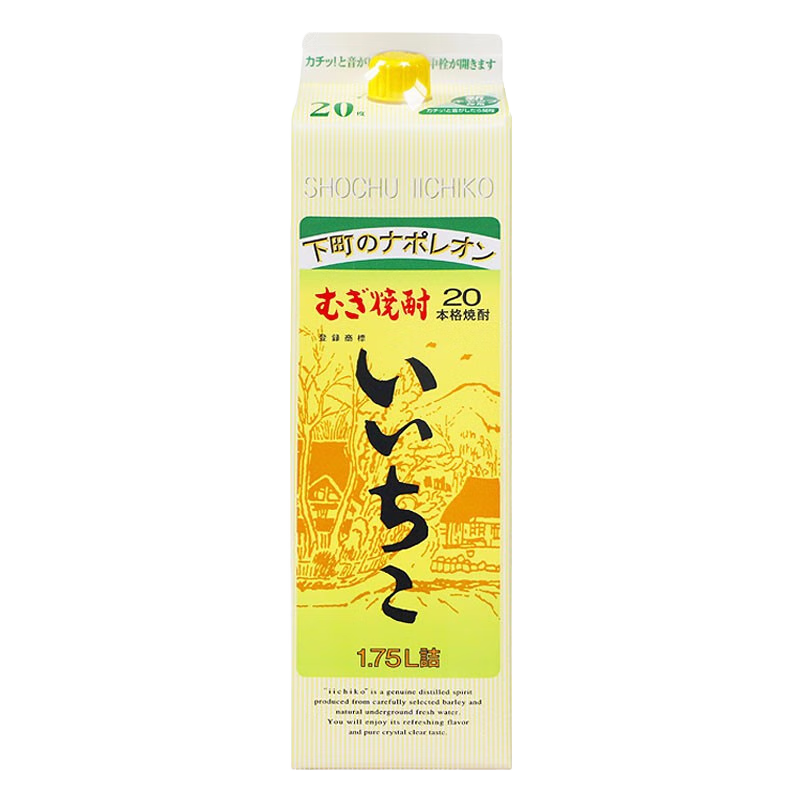 ����Ʒ����Ȩ iichiko���������վ���ƿĥɰƿ��ƿ��ƿ����ֽ��װ �����վ� 1.8L 1800mL 1ƿ ֽ��װ107Ԫ