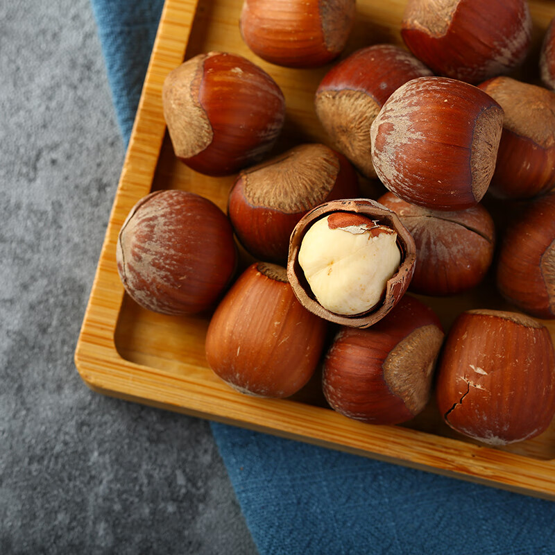 果园老农(orchard farmer)开口大榛子188g美国进口原味榛果坚果仁臻子