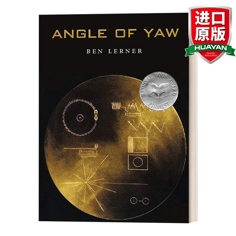 angle of yaw 英文原版 偏航角 ben lerner本·勒纳 英文版 进口英语