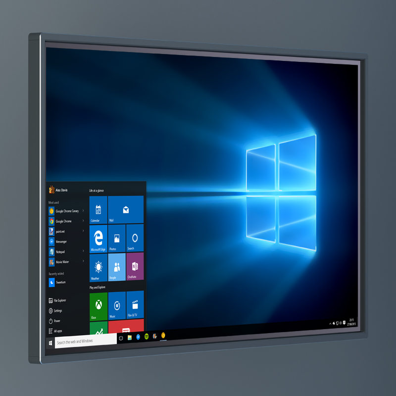 旭普达(xupuda)32英寸壁挂红外触摸一体机 监控显示屏xpd-ckb3200a