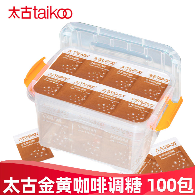 太古（taikoo）Taikoo太古咖啡黄糖包咖啡糖伴侣金黄赤砂糖调糖5g*100小包装