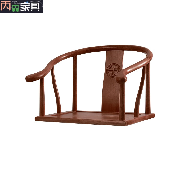游復(fù)吟禪椅打坐椅中式座椅矮茶椅和室椅圈椅實(shí)木飄窗椅打坐扶手無 圈椅和室椅(胡桃色)矮 整裝