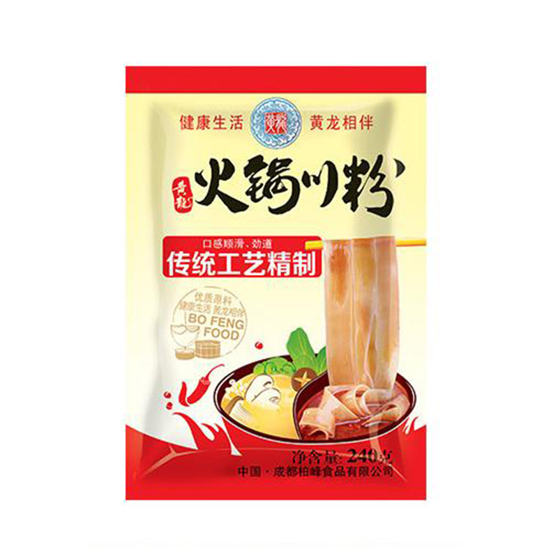 黄龙火锅川粉 宽粉条麻辣烫火锅速食材 火锅川粉240g*1袋