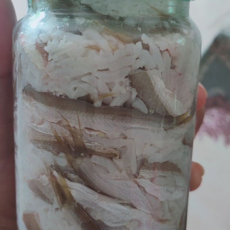 i海南白沙黎族传统特色美食小鱼茶鱼酸没吃过的不要挑战哦 小鱼茶300