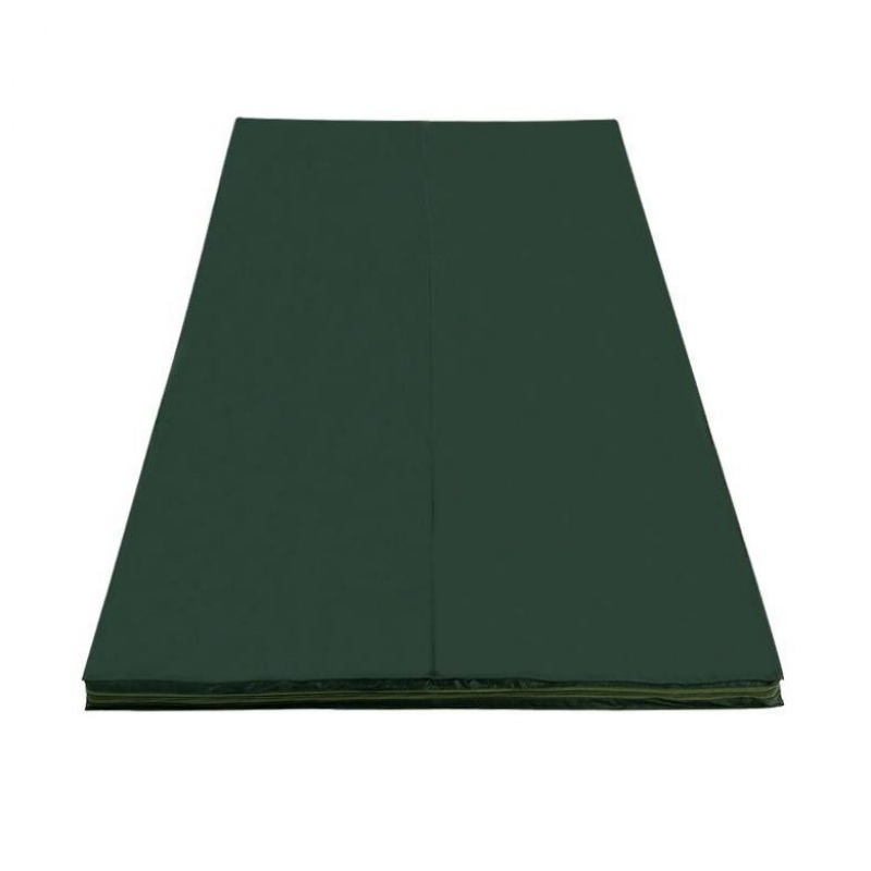 医用病床垫护理垫海绵床垫单摇双摇平板学生宿舍床垫3E椰棕垫防水 军绿色 8公分单摇床垫