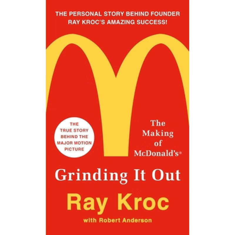 现货 苦心经营：麦当劳创业史 Grinding It Out: The Making of McDonald’s