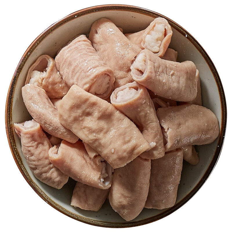 苏墨牛小肠 农家散养黄牛 新鲜半熟牛肠 圆小肠牛杂 韩式烧烤火 1斤牛