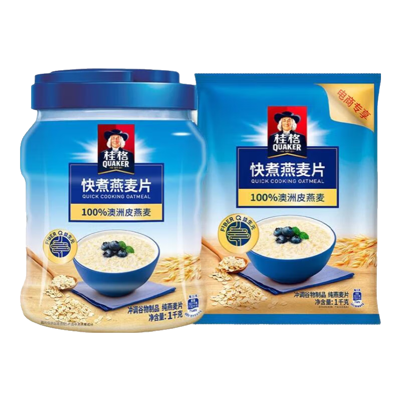 QUAKERר����ʳ1000g��������ƬӪ����ͳ���������ʳ���˴��͹� �� ����1000g�� �� 27.9Ԫ