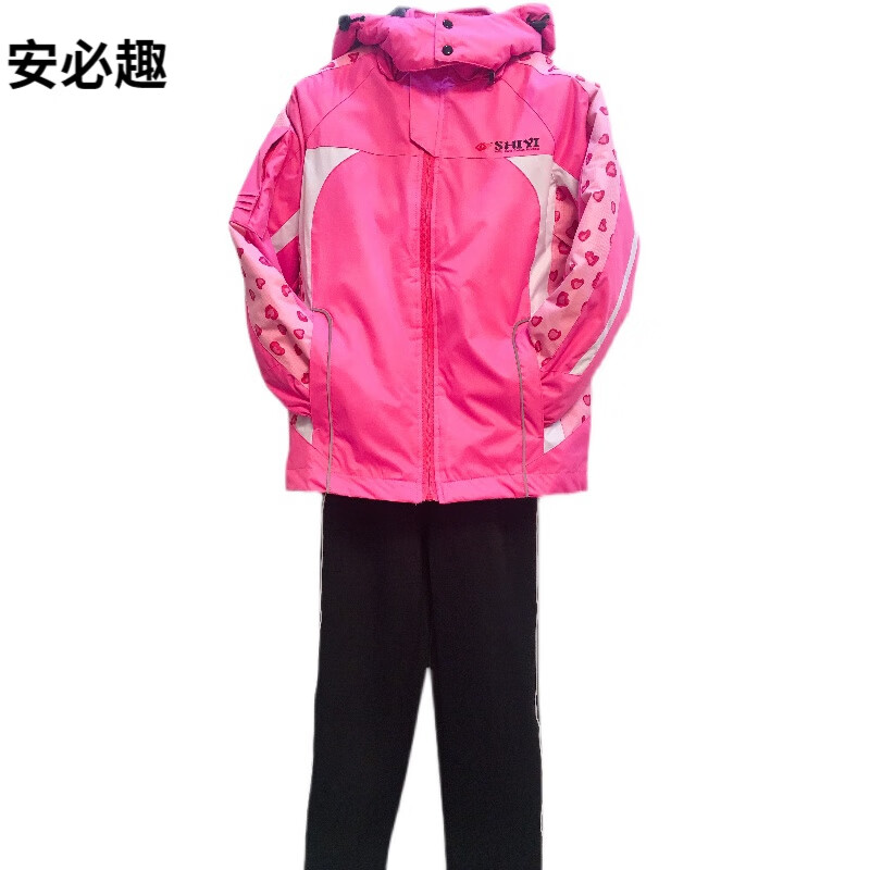 安必趣校服校服小学校服沈阳市小学生女生统一冬装校服预售 粉红色 120-170使用感如何?