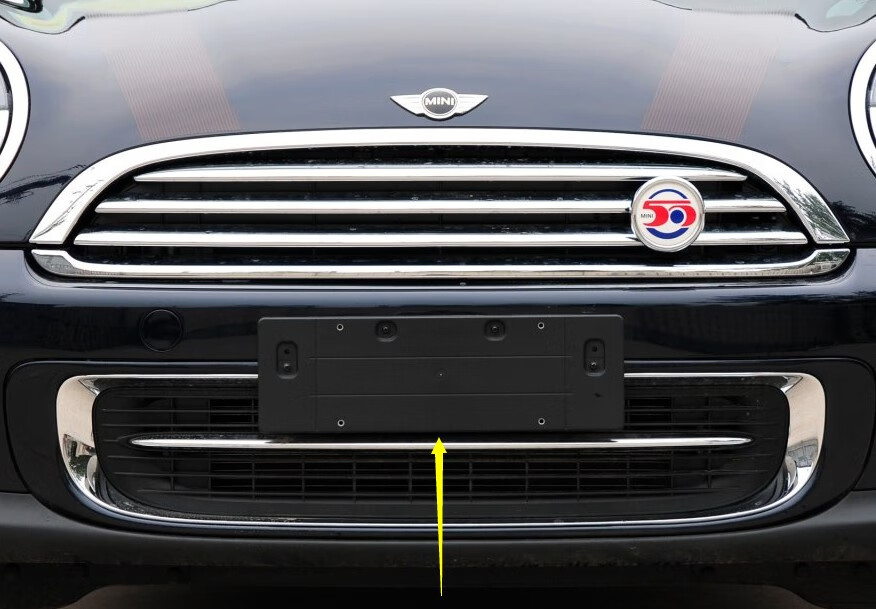 凯熙适用于宝马大迷你 r60 mini cooper s one 前牌照架 牌照底板 前