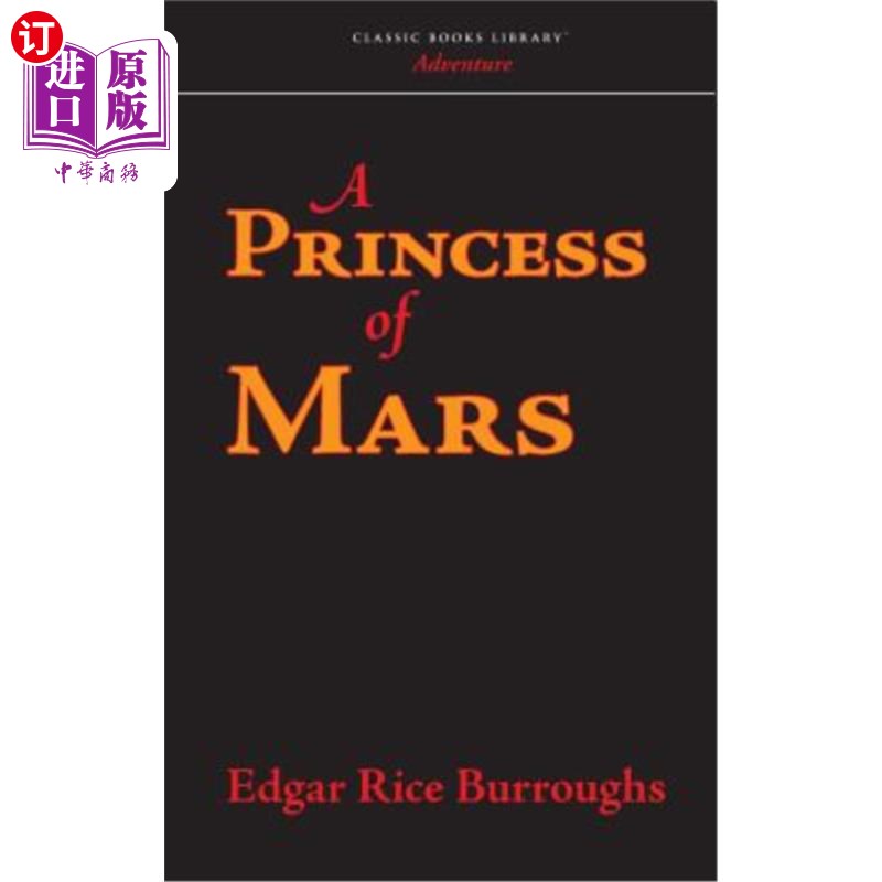 【中商海外直订】princess of mars 火星公主