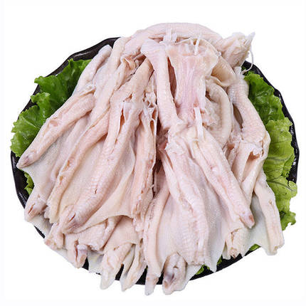 果亦橙去骨鸭掌无骨鸭掌 去骨鸭爪 脱骨鸭爪 2斤装去骨鸭爪