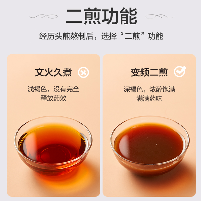 小熊（Bear）中药锅煎药壶全自动分体式4L熬药电砂锅陶瓷电药锅中药罐子煮药壶药膳电炖煲汤煮茶器养生壶中药煲 大容量JYH-C40D2文武火二煎预约保温8小时